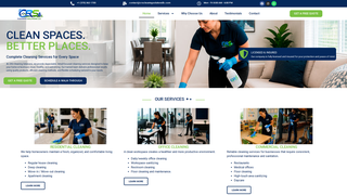 Screenshot of crscleaningsolutions.com