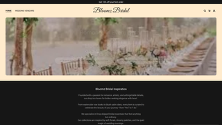Thumbnail of bloomzbridal.com