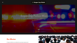 Thumbnail of oregoncopwatch.com