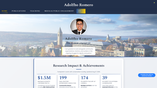 Thumbnail of adolfhoromero.com