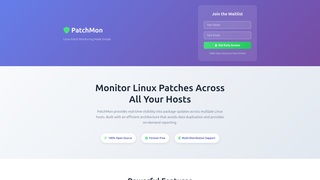 Thumbnail of patchmon.net