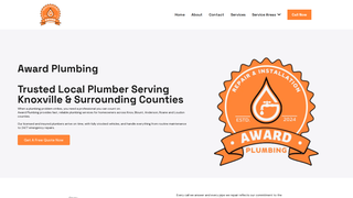 Thumbnail of awardplumbers.com