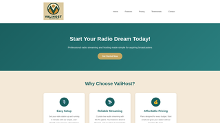 Thumbnail of valihost.com