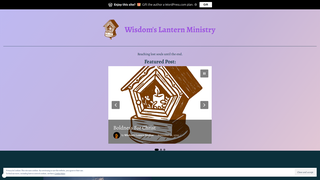 Thumbnail of wisdomslanternministry.org