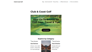 Thumbnail of clubandcoastgolf.com