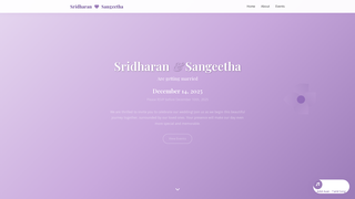 Thumbnail of sangeethasridharan.com