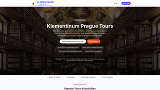 Thumbnail of klementinumtickets.com