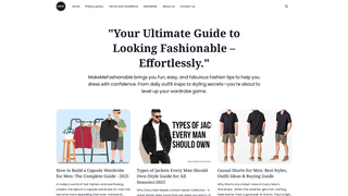 Thumbnail of makemefashionable.com