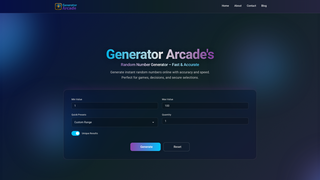 Thumbnail of generatorarcade.com