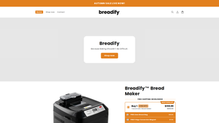 Thumbnail of trybreadify.com