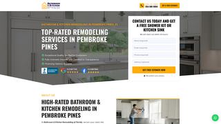Thumbnail of bathroomremodelingpines.com