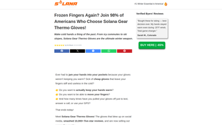 Thumbnail of solanathermogloves.com