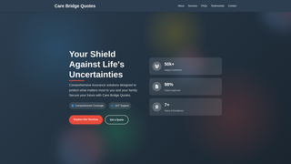 Thumbnail of carebridgequotes.com