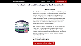 Thumbnail of nervesooth.com