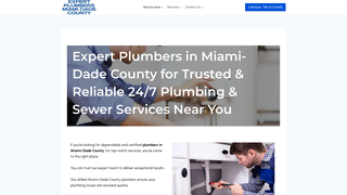 Thumbnail of plumbersmiamidadecounty.com