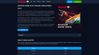 Thumbnail of aviatorgameindia.com