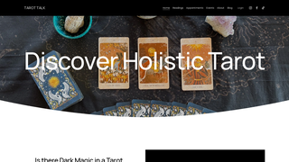 Thumbnail of tarot-talk.com
