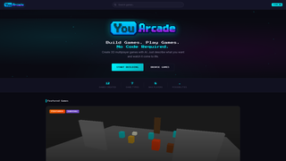 Screenshot of youarcade.ai