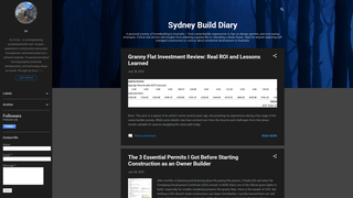 Thumbnail of sydneybuilddiary.com