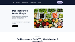 Thumbnail of insuremydeli.com