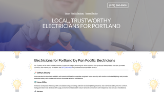 Thumbnail of panpacificelectricians.com