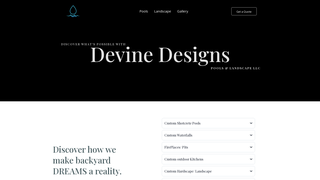 Thumbnail of devinedesignpools.com