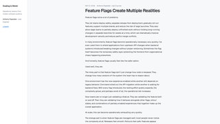 Screenshot of scalingisweird.com