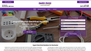 Thumbnail of capelleselectricmn.com