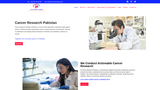 Thumbnail of cancerresearchpk.com