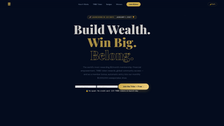 Screenshot of milliontribe.com
