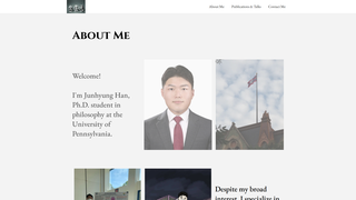 Thumbnail of junhyunghan.org