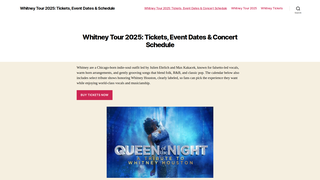 Thumbnail of whitneytour.com