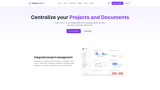 Thumbnail of projectunionx.com