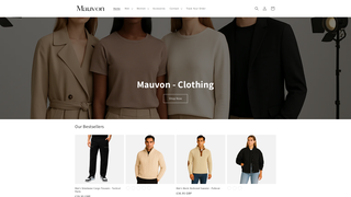 Thumbnail of mauvon-clothing.com