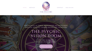 Thumbnail of thepsychicvisionroom.com