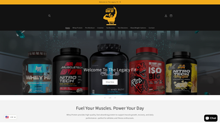 Thumbnail of thelegacyfit.com