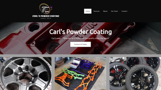 Thumbnail of carlspowdercoating.com