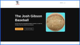 Thumbnail of thejoshgibsonbaseball.com