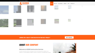 Thumbnail of kizebconstruction.com