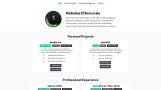 Thumbnail of nicholasdannunzio.com