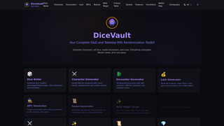 Screenshot of gamemasterkit.com