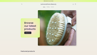 Thumbnail of lemonastorebeauty.com