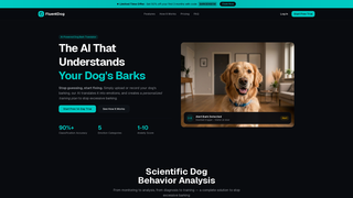 Screenshot of fluentdog.app