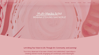 Thumbnail of briannasantacruzart.com