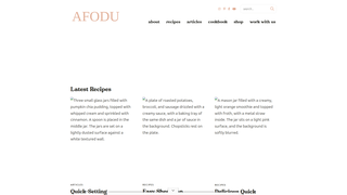 Thumbnail of afodu.com