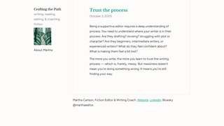 Thumbnail of craftingthepath.com