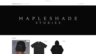 Thumbnail of mapleshadeshop.com