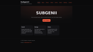 Thumbnail of subgenii.com