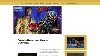 Thumbnail of francis-ngannou.com