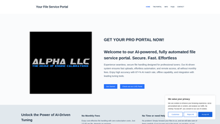 Thumbnail of fileservice-portal.com